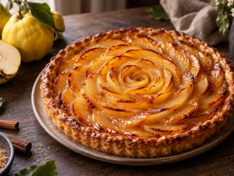Comment réussir une tarte aux coings fondante et dorée ?