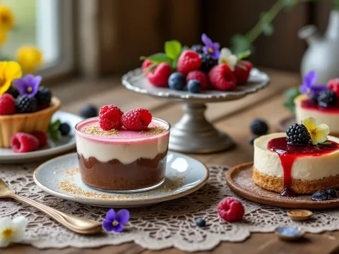 découvrez les meilleures recettes de desserts individuels qui raviront vos papilles. que vous soyez amateur de sucreries classiques ou à la recherche de nouvelles saveurs, notre sélection vous permettra de réaliser des desserts raffinés et gourmands, parfaits pour toute occasion.