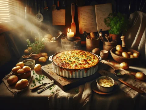découvrez les secrets d'un gratin dauphinois crémeux, une recette savoureuse qui marie pommes de terre fondantes et une onctueuse sauce à la crème. parfait pour accompagner vos repas ou à déguster seul, ce plat traditionnel français ravira vos papilles et éblouira vos convives. suivez notre guide pour obtenir un gratin inoubliable!
