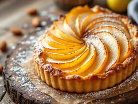 découvrez notre délicieuse recette de tarte bourdaloue, parfaite pour sublimer vos repas gourmands. avec une alliance savoureuse de poires et d'amandes, cette tarte sera le choix idéal pour impressionner vos convives et ravir vos papilles. facile à réaliser, elle apportera une touche d'élégance à vos desserts.