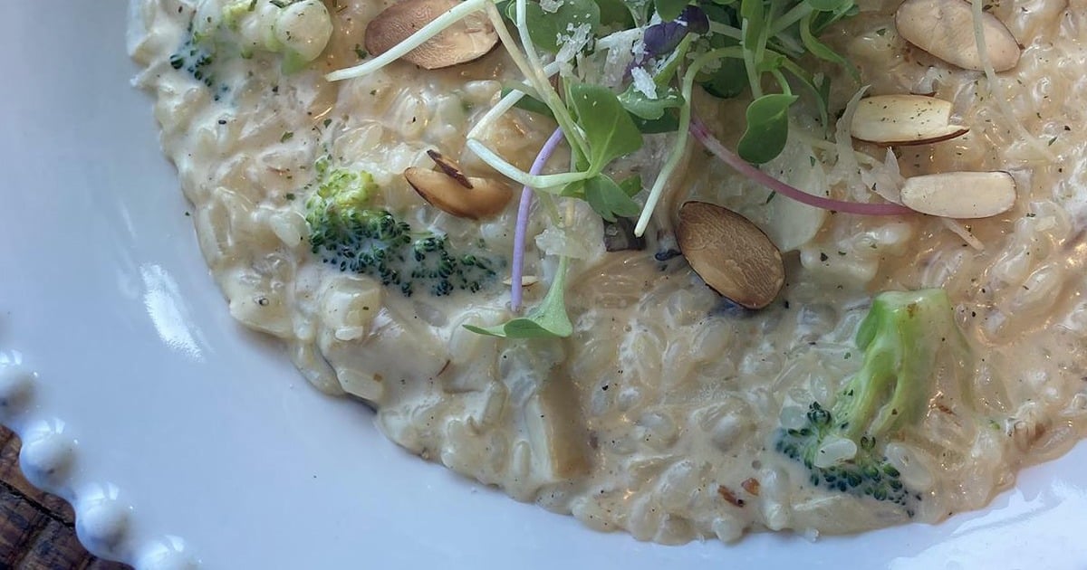 risotto aux amandes